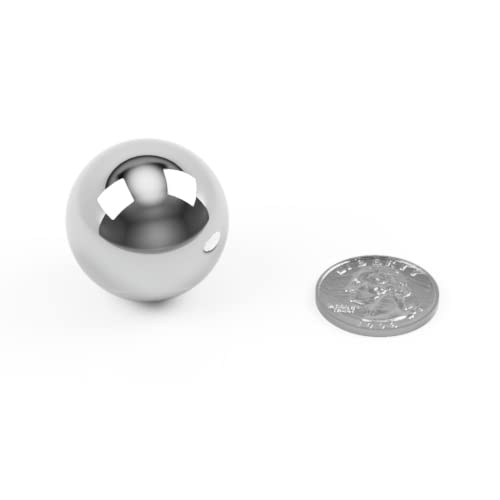 Two 1-1/4" Inch Chrome Steel Bearing Balls G25