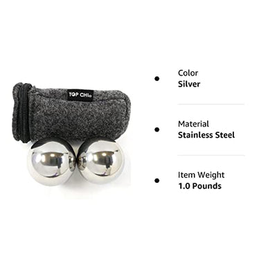 5 Inch Solid Stainless Steel Baoding Balls