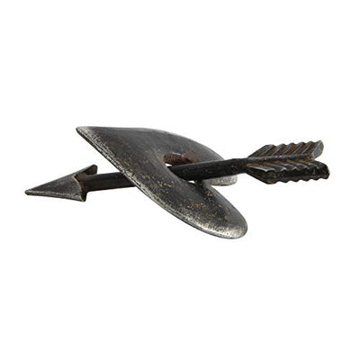 Creative Co-Op Cast Iron Heart & Arrow Decoration