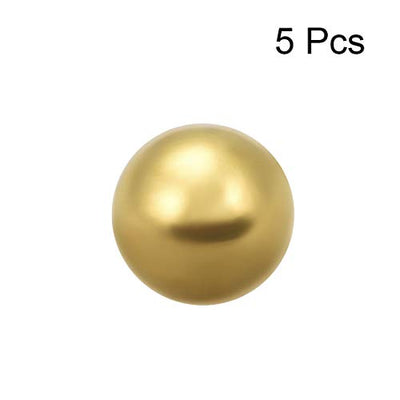 uxcell 15mm Precision Solid Brass Bearing Balls 5pcs