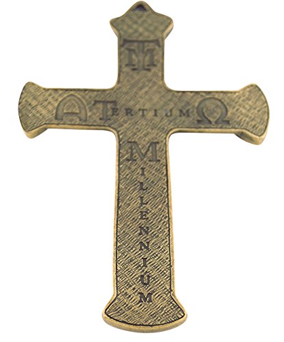 Italian Holy Trinity Crucifix Cross 6" Tall