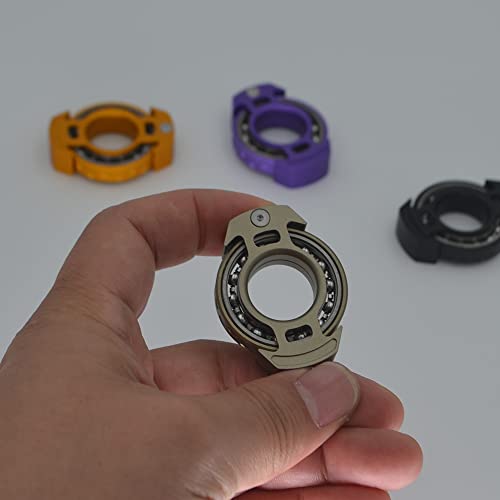 Gear Ring Reactor Mud Fidget Spinner Excellent Sensory Toys for Adults ADD ADHD Promote Focus EDC Adult Fidget Toys Help Relief Stress Anxiety and Tension