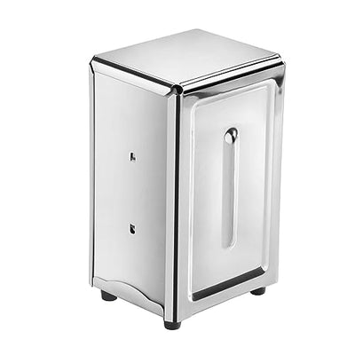 New Star Foodservice 24074 Stainless Steel Tall Napkin Dispenser, 3.875 by 4.75 by 7.5-Inch