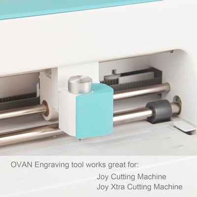 Engraving Tool for Cricut Joy/Joy Xtra Cutting Machine, OVAN Premium Carbide Steel Engraving Tip for Cricut Engraving Designs on Soft Metals, Leather, Acrylic, Plastic, and More