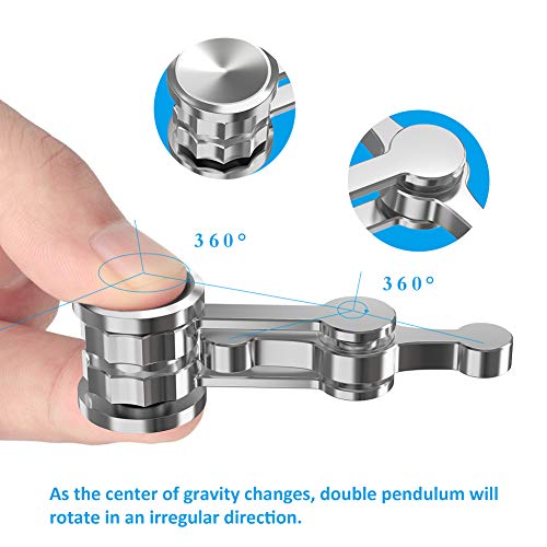 Updated Version Anti-Anxiety Fidget Spinner, Fidget Hand Toys Focus Finger Spinning Toy for Kid and Adult Relieving Stress Boredom ADHD Autism