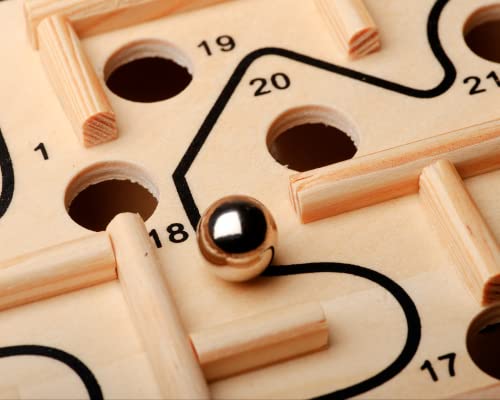 Four (4) Replacement Steel Balls for Labyrinth Game