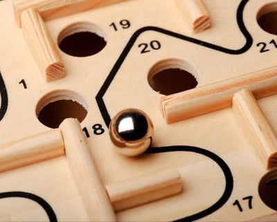 Four (4) Replacement Steel Balls for Labyrinth Game