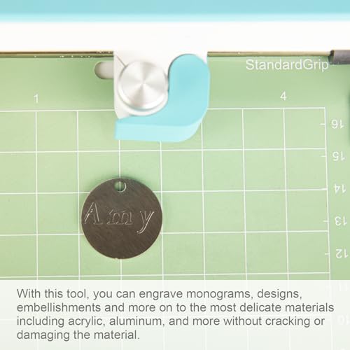 Engraving Tool for Cricut Joy/Joy Xtra Cutting Machine, OVAN Premium Carbide Steel Engraving Tip for Cricut Engraving Designs on Soft Metals, Leather, Acrylic, Plastic, and More