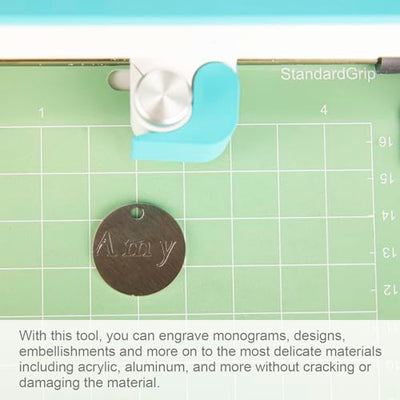 Engraving Tool for Cricut Joy/Joy Xtra Cutting Machine, OVAN Premium Carbide Steel Engraving Tip for Cricut Engraving Designs on Soft Metals, Leather, Acrylic, Plastic, and More