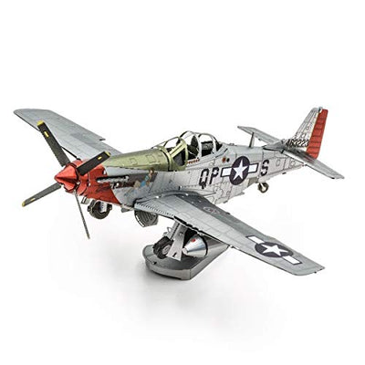 Fascinations Metal Earth 3D Metal Model Kit Bundle - P-51D Mustang Sweet Arlene - B-24 Liberator - Tool Set