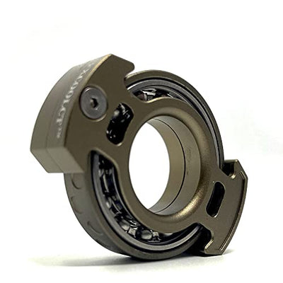 Gear Ring Reactor Mud Fidget Spinner Excellent Sensory Toys for Adults ADD ADHD Promote Focus EDC Adult Fidget Toys Help Relief Stress Anxiety and Tension