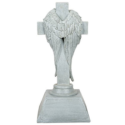 Roman Giftware Inc., Memorial Collection, 10.25" H Memorial Table Cross,Religious, Inspirational, Durable (4x4x10)