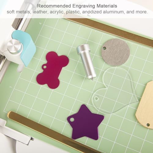 Engraving Tool for Cricut Joy/Joy Xtra Cutting Machine, OVAN Premium Carbide Steel Engraving Tip for Cricut Engraving Designs on Soft Metals, Leather, Acrylic, Plastic, and More