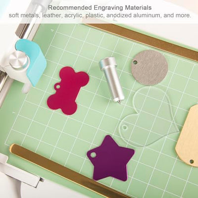 Engraving Tool for Cricut Joy/Joy Xtra Cutting Machine, OVAN Premium Carbide Steel Engraving Tip for Cricut Engraving Designs on Soft Metals, Leather, Acrylic, Plastic, and More