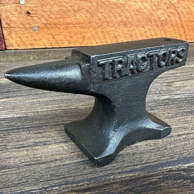 Farmall Tractors 1923 Cast Iron Anvil With Handcrafted Antique Finish