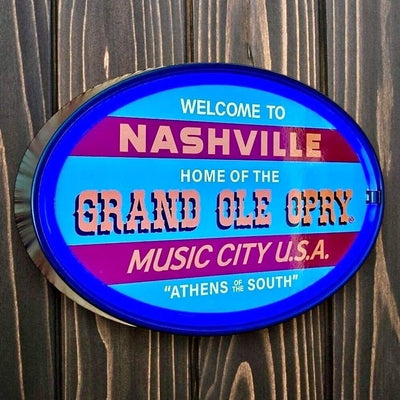 Grand Ole Opry Nashville Music City U.S.A. LED Neon Light Rope Sign Home Decor