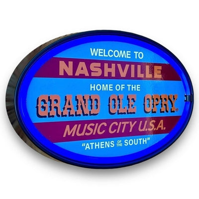 Grand Ole Opry Nashville Music City U.S.A. LED Neon Light Rope Sign Home Decor
