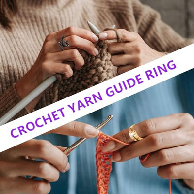adjustable knitting ring protects