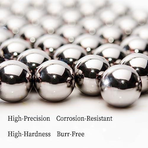 One Large 5" Inch Diameter Hardened Chrome Solid Steel Bearing Balls, Vigorous Precision Balls
