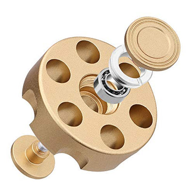 Cool Alloy Fidget Spinner Metal Toy for Kids Adults, Fidget Cube Chain Toys Small Sensory Gadget Finger Hand Spinner Focus Desk Spining Top Toy Party Favors Prizes Goody Bag Fillers Novelty Gift
