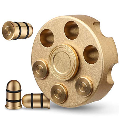 Cool Alloy Fidget Spinner Metal Toy for Kids Adults, Fidget Cube Chain Toys Small Sensory Gadget Finger Hand Spinner Focus Desk Spining Top Toy Party Favors Prizes Goody Bag Fillers Novelty Gift