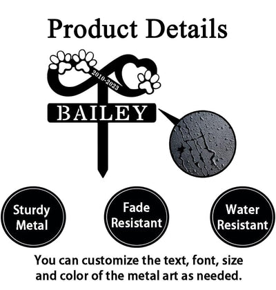 Custom Photographer Yard Sign Stake, Personalized Photography Metal Monogram Outdoor Lawn Decor, House Address Number Garden Decoration