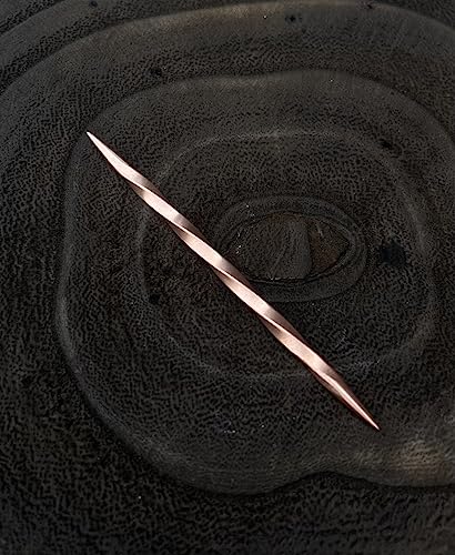 Copper Cowboy Toothpick - Metal Toothpick Hat Pin