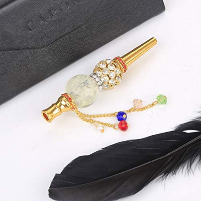 Hookah Tips Diamond Hookah Accessories Luxurious Cigarette Holder Hose Interface Accessories Metal Alloy Zircon Nozzle Creative Gift