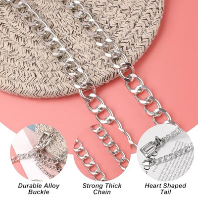 Multilayer Waist Chain Belt, Adjustable Metal Chain Dress Belt Body Belly Jewelry Women Girls Jeans Trousers