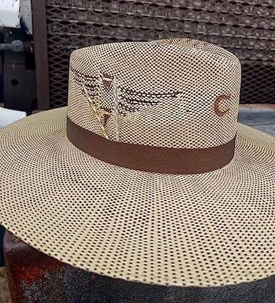 Copper Cowboy Toothpick - Metal Toothpick Hat Pin