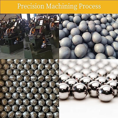 One Large 5" Inch Diameter Hardened Chrome Solid Steel Bearing Balls, Vigorous Precision Balls