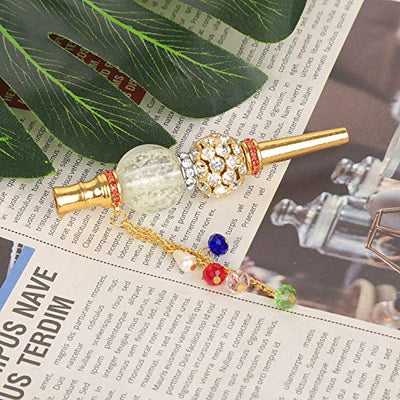 Hookah Tips Diamond Hookah Accessories Luxurious Cigarette Holder Hose Interface Accessories Metal Alloy Zircon Nozzle Creative Gift