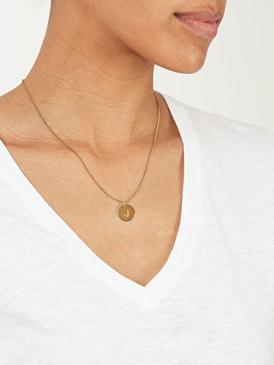 DEBORAH CADBY Letter Charms Necklace