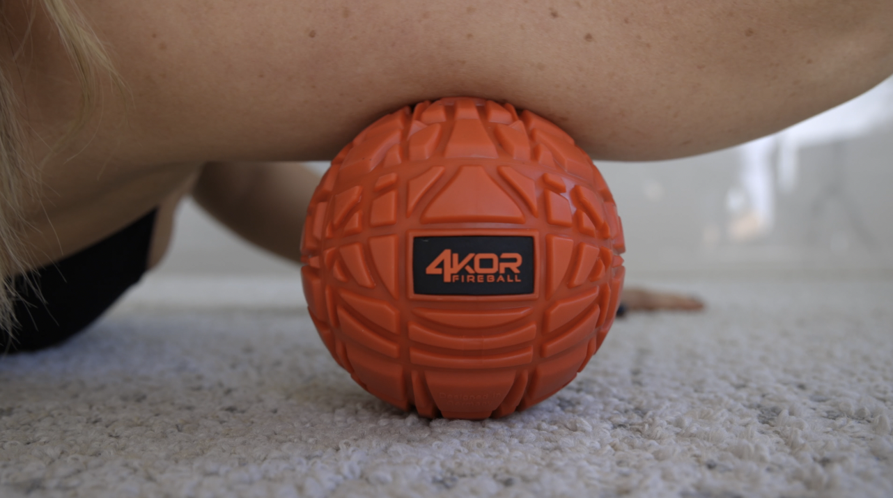 4kor massage ball set - trigger point ball - muscle relief