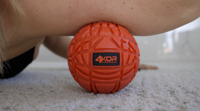 4kor massage ball set - trigger point ball - muscle relief