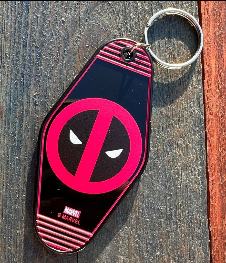 Deadpool Marvel Keychain Double Sided