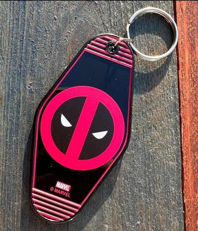 Deadpool Marvel Keychain Double Sided