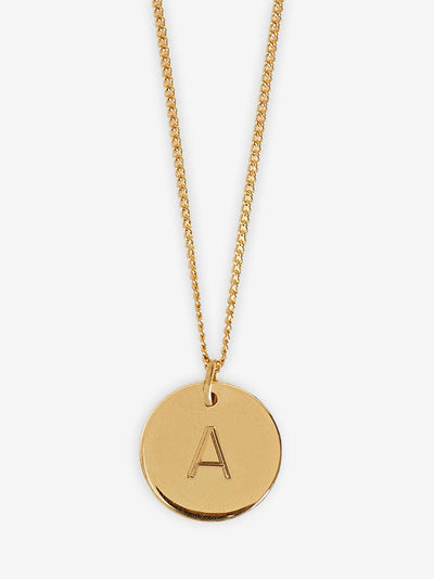 DEBORAH CADBY Letter Charms Necklace