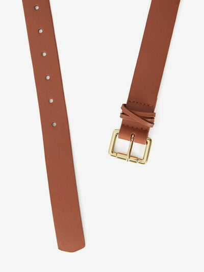BY IRIS Clara Leather Tan Belt