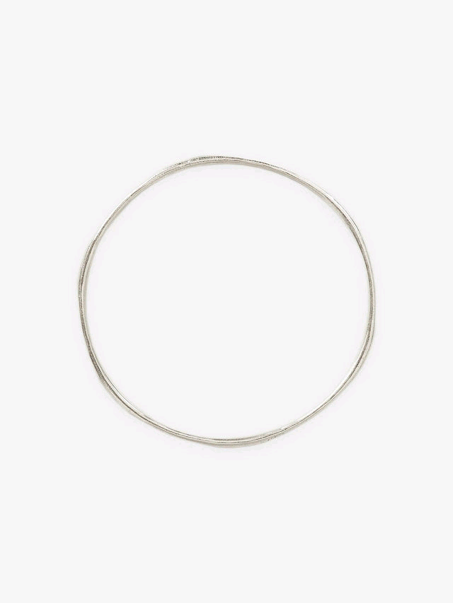 BY IRIS Ava Silver Bangle