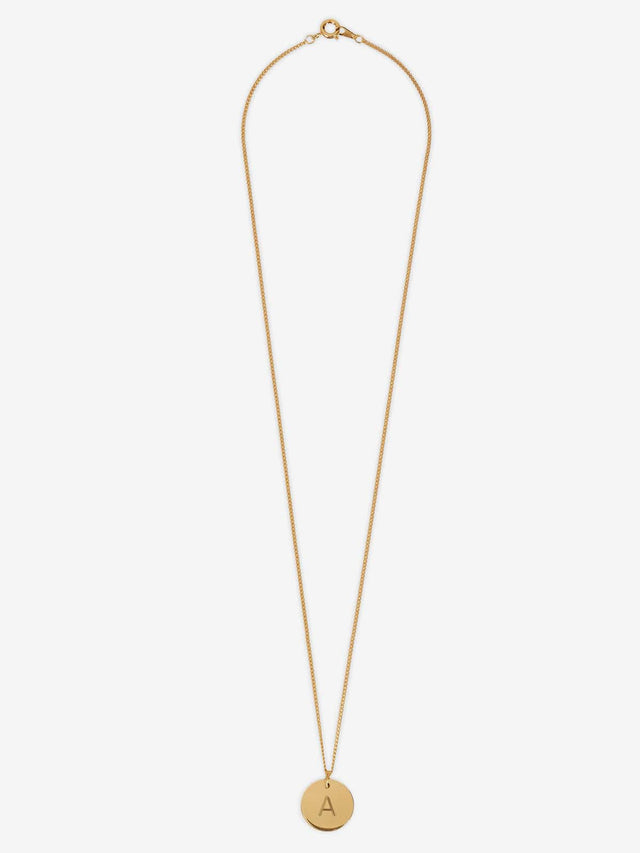 DEBORAH CADBY Letter Charms Necklace