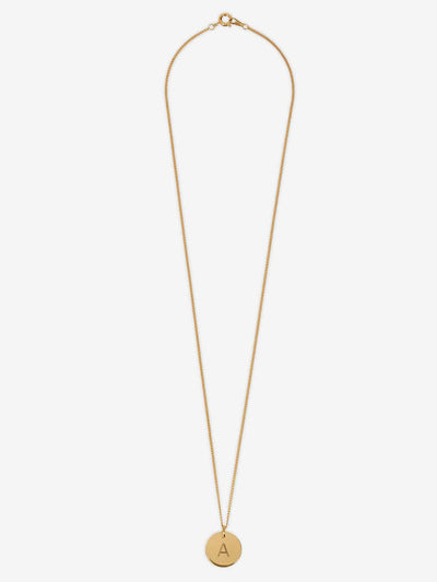 DEBORAH CADBY Letter Charms Necklace